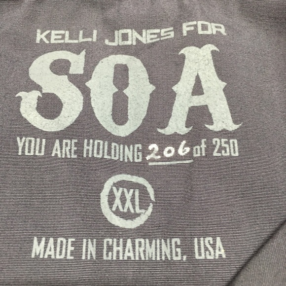 Sons of Anarchy SOA Kelli Jones Button Shirt XXL - Picture 4 of 4